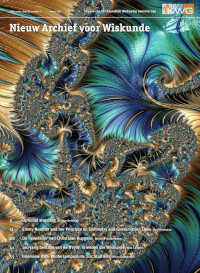 Blauwe fractalen